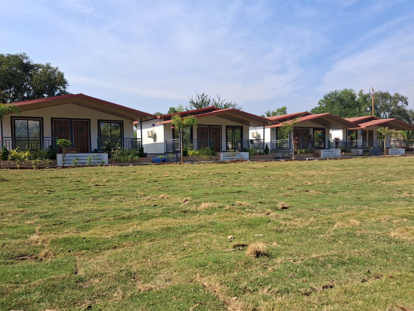 Swimming pool at Nature Bliss Karjat farmstay weekend getaway